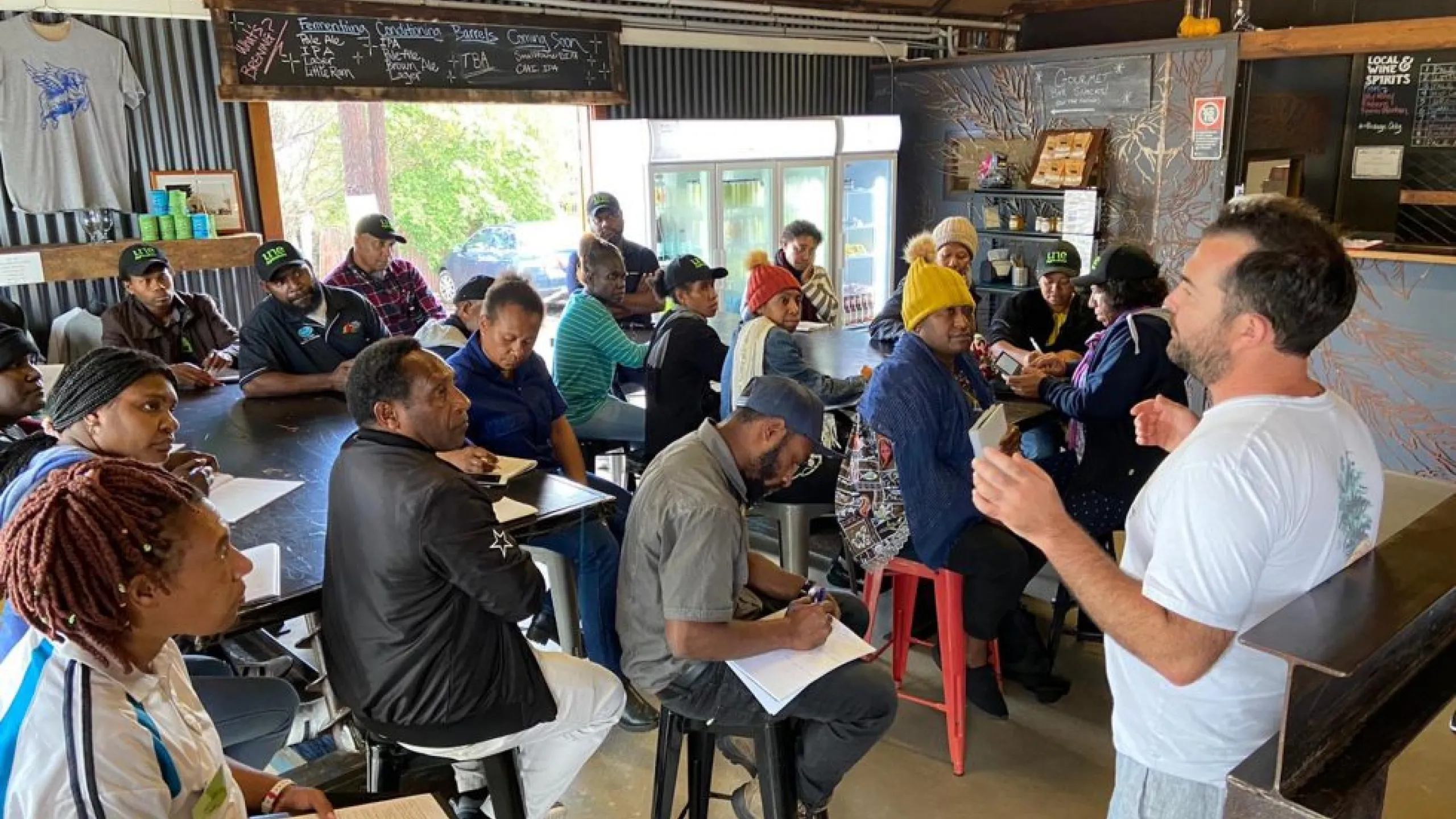 AAPNG-trainees-on-a-site-visit-at-the-New-England-Brewery