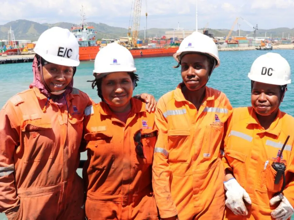 2019-Intake.-From-left-Michelle-Marnapal-Debbie-Aina-Eunice-Tuwe-Naomi-Erowa