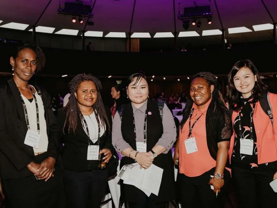 Jeanne Tareasi ACFID_JT Far left