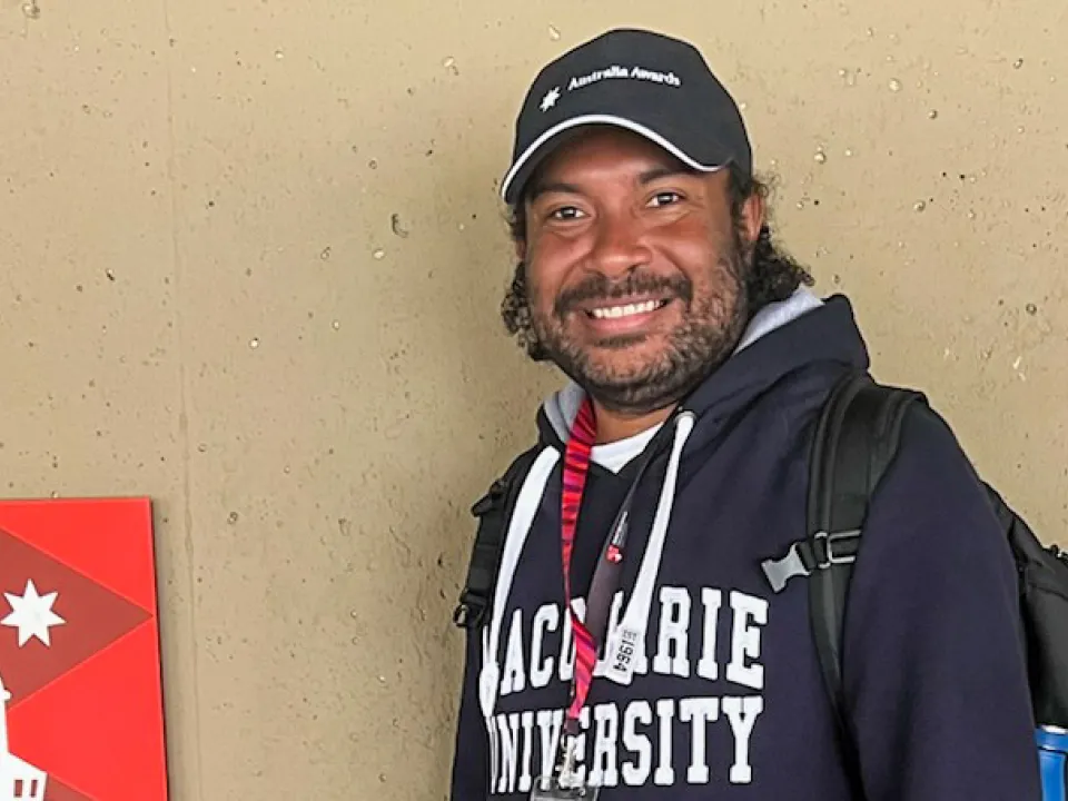 Kevin-Dayonga-at-Macquarie-University-North-Ryde-Campus-Sydney-Australia