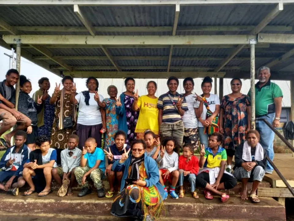 Group photo women children