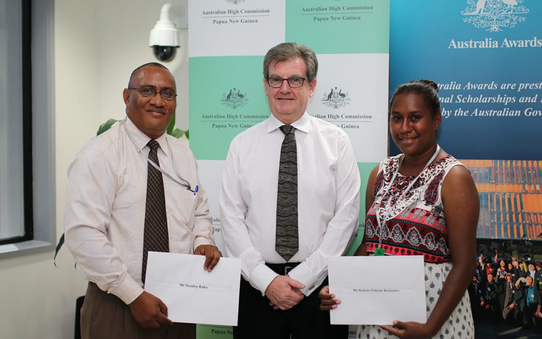 2017 Allison Sudradjat Prize winners pictured with the Australian High Commission
