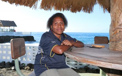 Going solo no barrier for community-focused Madang midwife